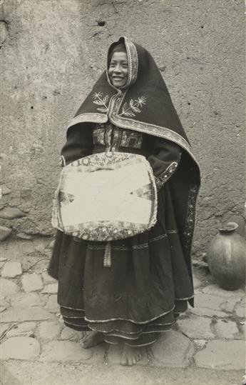 MARTIN CHAMBI (1891-1973) A group of 8 photographs of indigenous figures in Peru.